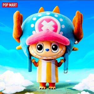 BNIB 400% MEGA LABUBU x ONE PIECE TONY TONY CHOPPER POP MART